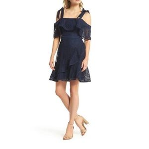 Chelsea 28 Off the Shoulder Lace Dress